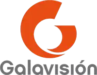 a logo for a company called galavision with an orange g in the center