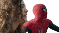 Did You See That Mj Sticker - Did You See That Mj Peter Parker Stickers