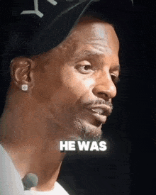 a man wearing a hat says he was