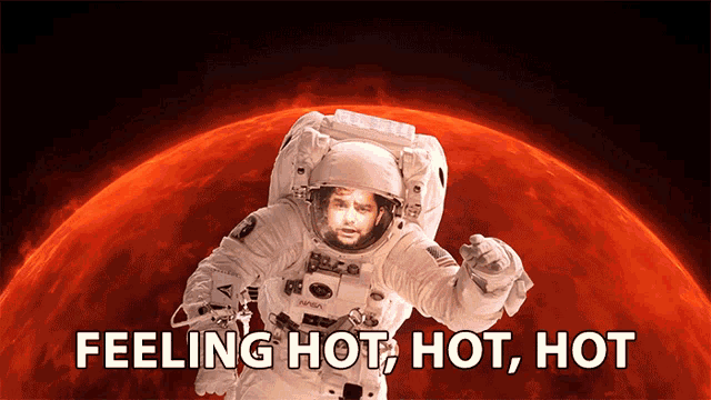 Feeling hot, hot, hot!
