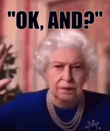 Ok And Cry About It GIF - Ok And Cry About It Queen GIFs