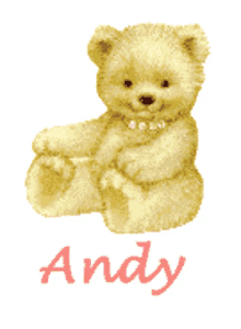 Andy Andy Name GIF - Andy Andy Name Teddy Bear GIFs