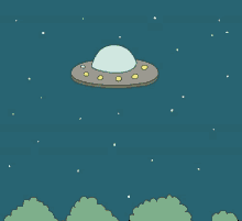 pizza aliens spaceship ufo
