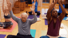 Old Man Yoga GIF - Old Man Yoga Stretch GIFs