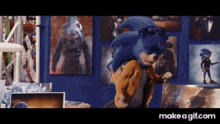 Sonic Chip N Dale GIF - Sonic Chip N Dale Ugly Sonic GIFs