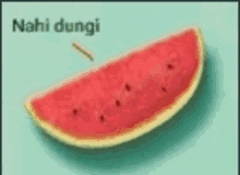 Tarbuji Nahi Dungi GIF - Tarbuji Nahi Dungi Watermelon GIFs
