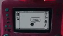 a video game with a cat in a speech bubble on it .