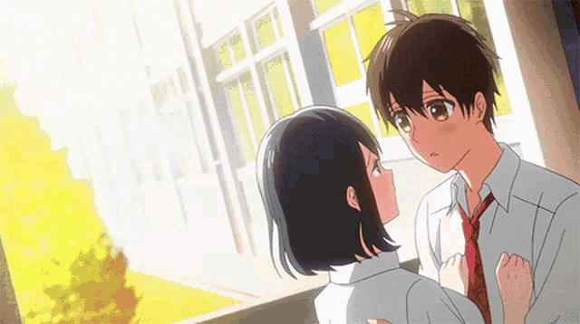 Anime Beijo GIF - Anime Beijo Kiss - Discover & Share GIFs