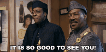 Its So Good To See You Prince Akeem GIF - Its So Good To See You Prince Akeem Eddie Murphy GIFs