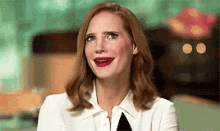Jessica Chastain Ridiculous GIF - Jessica Chastain Ridiculous Smile GIFs