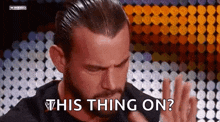 Mic Wwe GIF - Mic Wwe Is This Thing On GIFs