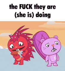 htf flaky the fuck they are doing the fuck she is doing gender