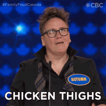 Chicken Thighs Family Feud Canada GIF - Chicken Thighs Family Feud Canada Chicken Drumsticks GIFs