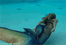 Arielle Swimming GIF - Arielle Swimming Mermaid GIFs
