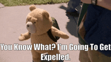 Ted Tv Show Expelled GIF - Ted Tv Show Expelled You Know What Im Going To Get Expelled GIFs