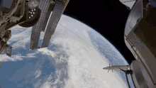 Outside The Space Station GIF