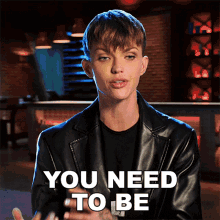 You Need To Be Standing Out Ruby Rose GIF - You Need To Be Standing Out Ruby Rose Ink Master GIFs