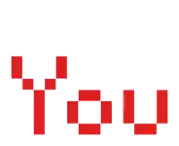 the word died is written in red and white squares