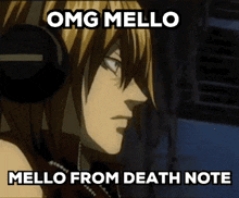 Mello Mihael Keehl GIF - Mello Mihael Keehl Death Note GIFs