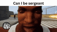 Can I Be Sergeant Gta GIF - Can I Be Sergeant Gta GIFs