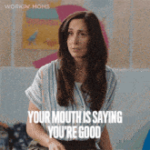 Your Mouth Is Saying Youre Good But Water Is Falling From Your Eyes Like Youre Bad GIF - Your Mouth Is Saying Youre Good But Water Is Falling From Your Eyes Like Youre Bad Kate GIFs