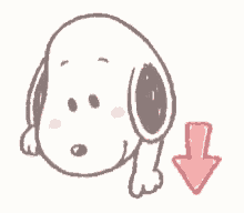 Hello Snoopy GIF