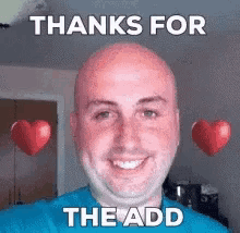 Thanks For The Add Hearts GIF - Thanks For The Add Hearts GIFs
