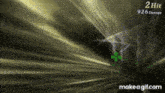a screenshot of a video game with a score of 2 hits