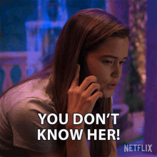 You Dont Know Her Juliette Fairmont GIF - You Dont Know Her Juliette Fairmont First Kill GIFs
