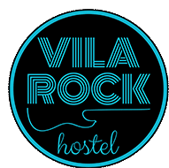 Vila Rock Hostel Logo Sticker