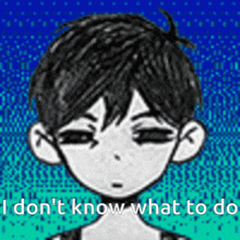 Omori I Dont Know What To Do GIF - Omori I Dont Know What To Do GIFs