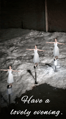 Have A Lovely Evening Ballet Dancers GIF - Have A Lovely Evening Evening Ballet Dancers GIFs