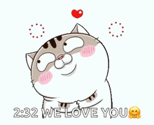 Duongcam1621 Cat GIF - Duongcam1621 Cat In Love GIFs