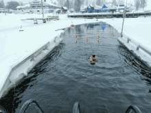 Ice Swimming Kemi Lapland Finland GIF - Ice Swimming Kemi Lapland Finland GIFs