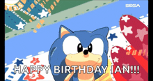 Happy31th Birthday Sonic GIF - Happy31th Birthday Sonic GIFs
