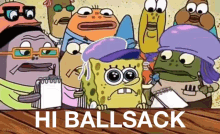 Hi Ballsack Ballsack Sports GIF - Hi Ballsack Ballsack Sports Ballsack GIFs