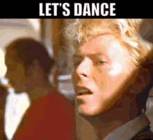 Lets Dance David Bowie GIF - Lets Dance David Bowie Put On Your Red Shoes GIFs