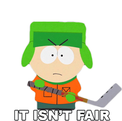 It Isnt Fair Kyle Broflovski Sticker - It Isnt Fair Kyle Broflovski South Park Stickers