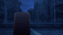 a cartoon drawing of a man driving a car with smoke coming out of the back