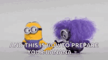 Minions Banana GIF - Minions Banana How To Prepare GIFs