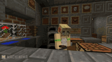 Lovecraft: A Minecraft Love Story (Episode 2, Late For Dinner) GIF - Machinima Realm Love Craft GIFs