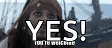 Sparrow Welcome GIF - Sparrow Welcome Pirate GIFs