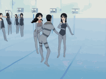 Azumanga Daioh GIF - Azumanga Daioh Drowning GIFs