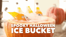 Spooky Halloween Ice Bucket GIF - Spooky Halloween Ice Bucket Beer GIFs