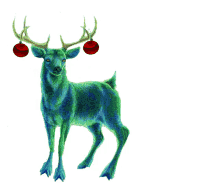 christmas deer