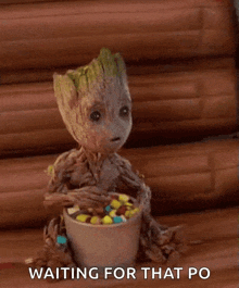 Groot Guardians Of The Galaxy GIF - Groot Guardians Of The Galaxy Watching GIFs