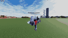 a person in a video game with the name shattered_dream