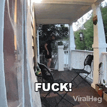 Fuck Viral Hog GIF - Fuck Viral Hog Scared The Shit Out Of Me GIFs