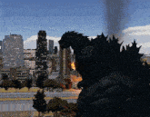 Godzilla Earth Roar Kaiju Arisen GIF - Godzilla Earth Roar Kaiju Arisen GIFs