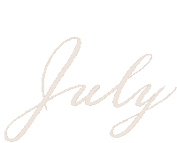 July Fancy July Sticker